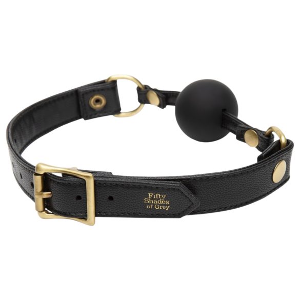 Fifty Shades of Grey - топка за уста Bound to You - черна