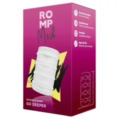   ROMP Mosh - гъвкав пътнически мастурбатор (прозрачен)