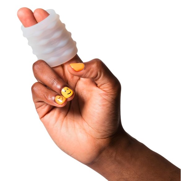 ROMP Mosh - гъвкав мастурбатор за пътуване - прозрачен