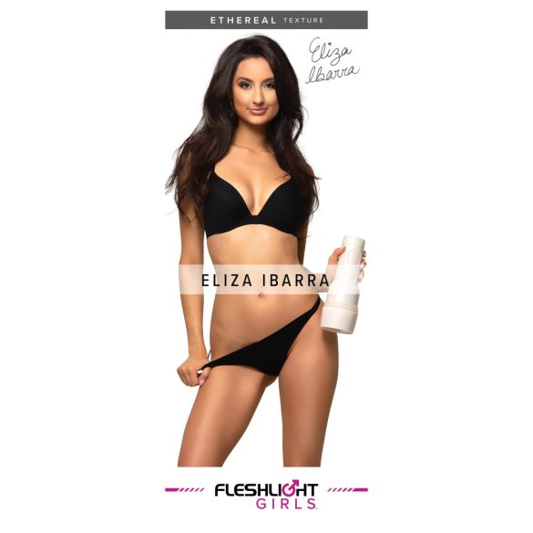 Fleshlight Eliza Ibarra Ethereal - реалистична вагина - натурален цвят