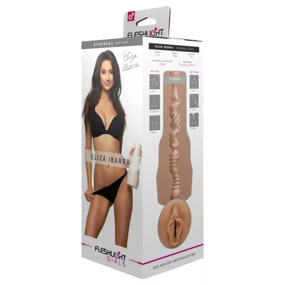 Fleshlight Eliza Ibarra Ethereal - реалистична изкуствена вагина (телесен цвят)