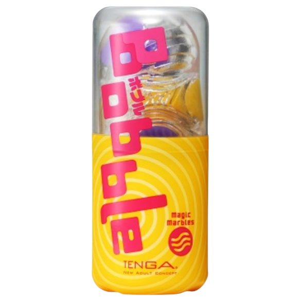Tenga Bobble - мъжки мастурбатор с вътрешна масажираща структура Magic Marble
