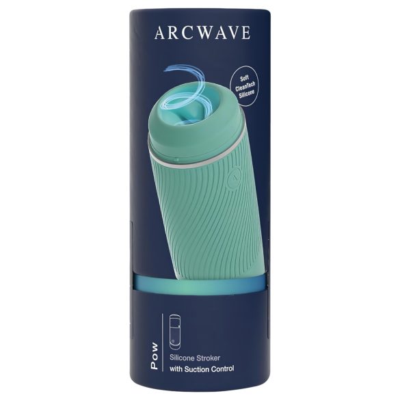 Arcwave Pow - ръчна мастурбация с всмукване (зелено)