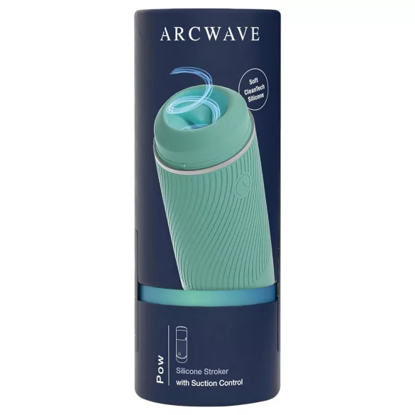 Arcwave Pow - мъжки мастурбатор с вакуум - зелен
