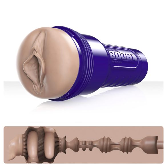 Fleshlight Boost Bang - реалистичен мастурбатор (естествен цвят)