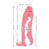 Nature Skin - Пенис ръкав и вагина - 18см (естествено)