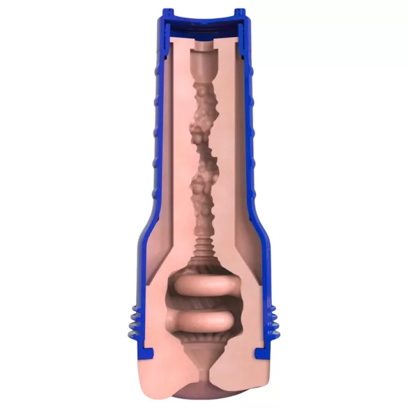 Fleshlight Boost Blast - реалистичен анален мастурбатор - телесен цвят