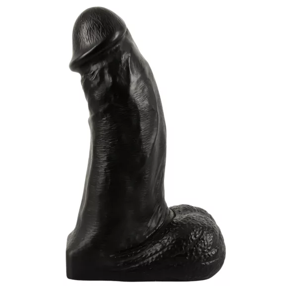 Realistixxx Real Giant - реалистичен дилдо с тестиси - 22 см - черен