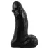 Realistixxx Real Giant - реалистичен дилдо с тестиси - 22 см - черен