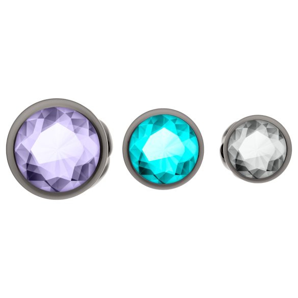 Anos - метален анален плъг сет