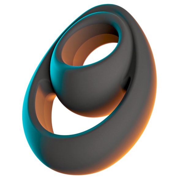 Erecto - пенис и тестикуларен пръстен - черен