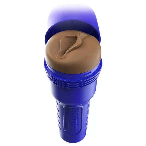 Fleshlight Boost Bang - реалистична изкуствена вагина мастурбатор - кафява