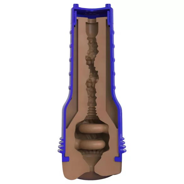 Fleshlight Boost Blast - реалистичен мастурбатор дупе - кафяв