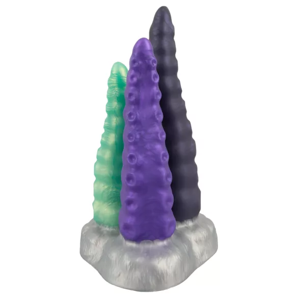 Beasty Cocks - трипъл дилдо - октопод, три пипала, силикон