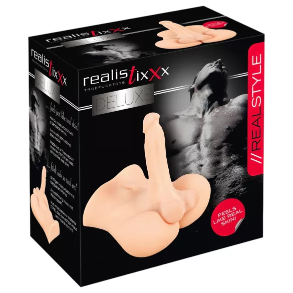 Realistixxx Deluxe Man 02 - мъжки торс - натурален цвят