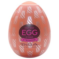   TENGA Egg Cone Stronger - мастурбатор яйце - дискретен силикон 1 брой
