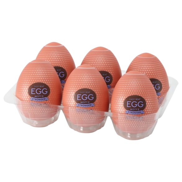 TENGA Egg Misty II Силен - яйчен мастурбатор (6 бр.)