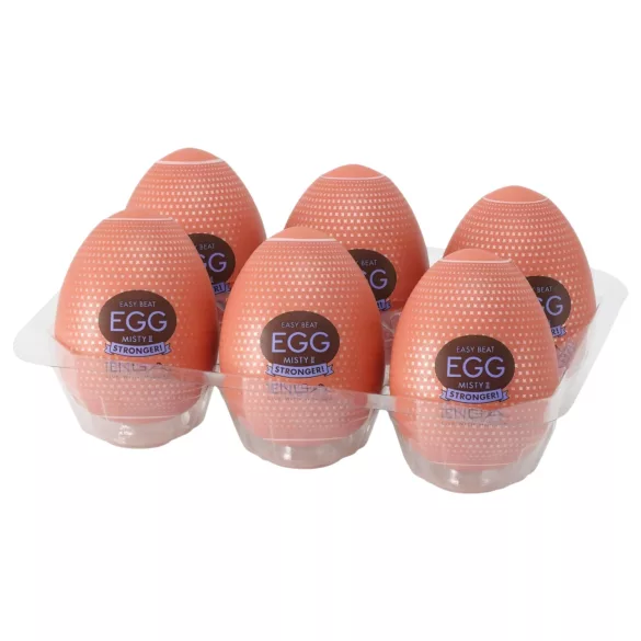 TENGA Egg Misty II Stronger - яйце мастурбатор - 6 броя