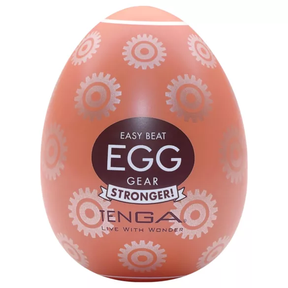 TENGA Egg Gear Stronger - мастурбатор яйце - силна стимулация - 1 брой