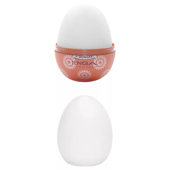 TENGA Egg Gear Stronger - мастурбатор яйце - силна стимулация - 1 брой