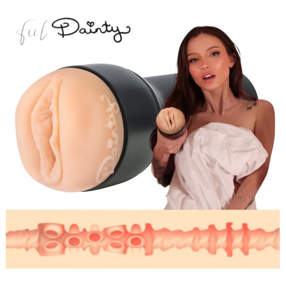 Кииroo Dainty Wilder – изкуствена вагина – съвместима с PowerBlow (естествен цвят)