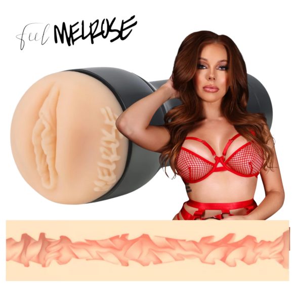 Киирау MelRose Michaels – изкуствена вагина – съвместима с PowerBlow (натурална)