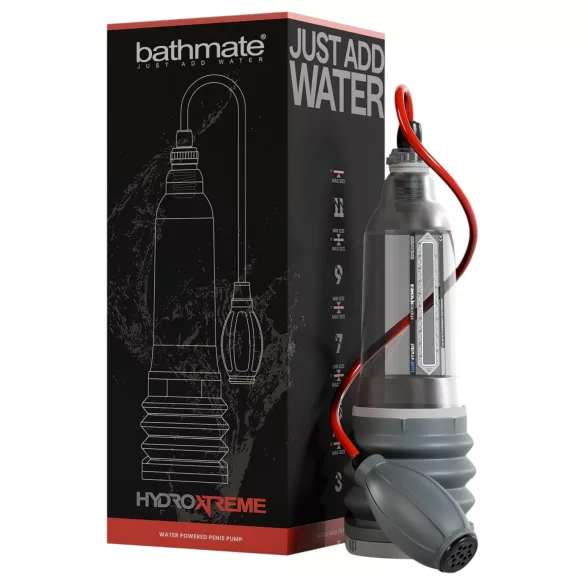 Bathmate - пенис помпа хидравлична - HydroXtreme8 - прозрачна