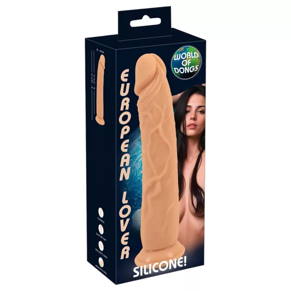 You2Toys - дилдо европейски любовник - 23 см