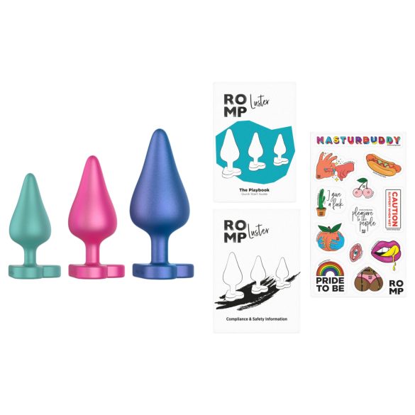 ROMP - анален тренировъчен комплект - 3 броя