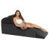 Liberator Aria Flip Chaise - мултифункционален тантра диван - 3 части (черен)