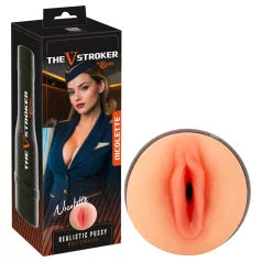   Rebel The V-Stroker Nicolette - реалистичен мастурбатор вагина (телесен цвят)
