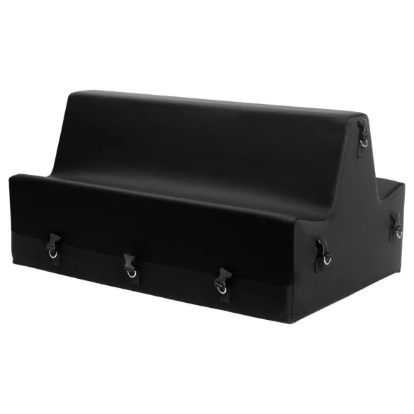 Liberator - секс възглавница с белезници (черна)