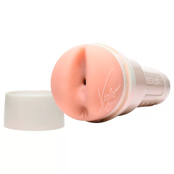 Fleshlight Girls Violet Myers Ahegao - реалистичен мастурбатор дупе (телесен цвят)
