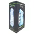 Fleshlight Fleshskins Grip Blue Ice - мастурбатор, отворен от двете страни (син)