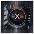 EXS Black - латексови презервативи - черни (100 бр.)