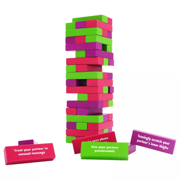 Play Wiv Me - еротична игра Jenga - 54 дървени блокчета