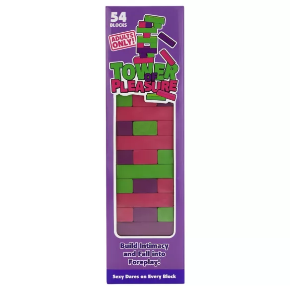 Play Wiv Me - еротична игра Jenga - 54 дървени блокчета