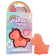   Unihorn - Мини вибратор за клиторна стимулация (праскова)