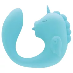   Unihorn C-Horse - вибратор за G-точка и клиторна стимулация (тюркоазен)
