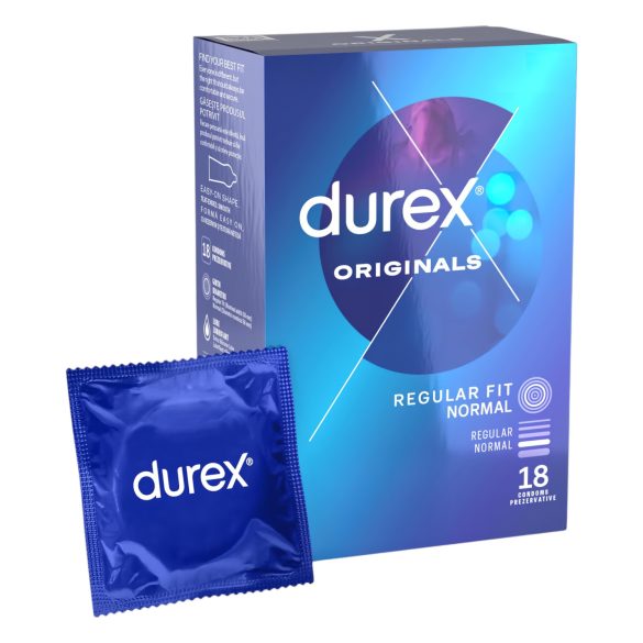 Durex Originals - презервативи - 18 броя