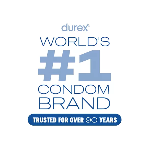 Durex Invisible Slim - тънки презервативи - 10 броя