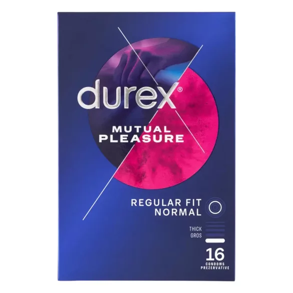 Durex Mutual Pleasure - забавящи презервативи (16 бр.)