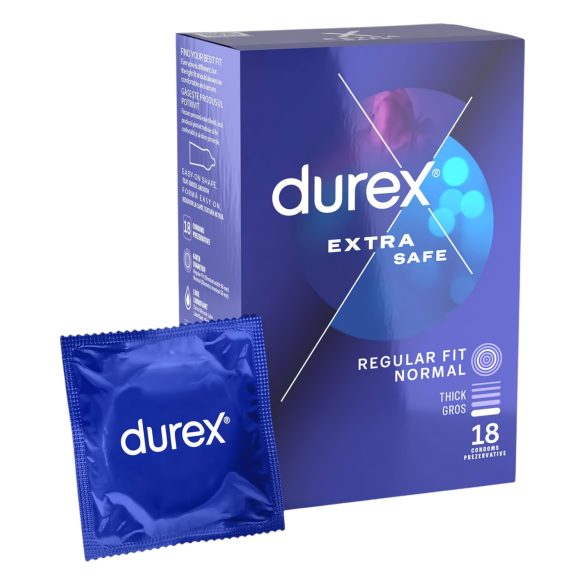 Durex Extra Safe - сигурни презервативи (18 бр.)