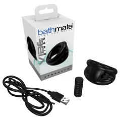  Bathmate Vibe Ring Strength - вибриращ пенис пръстен с акумулаторна батерия (черен)