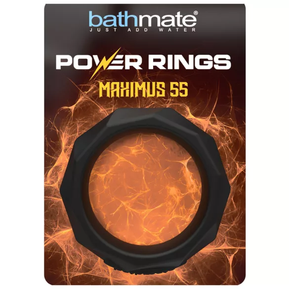 Bathmate Maximus 55 - силиконов пенис пръстен (черен)