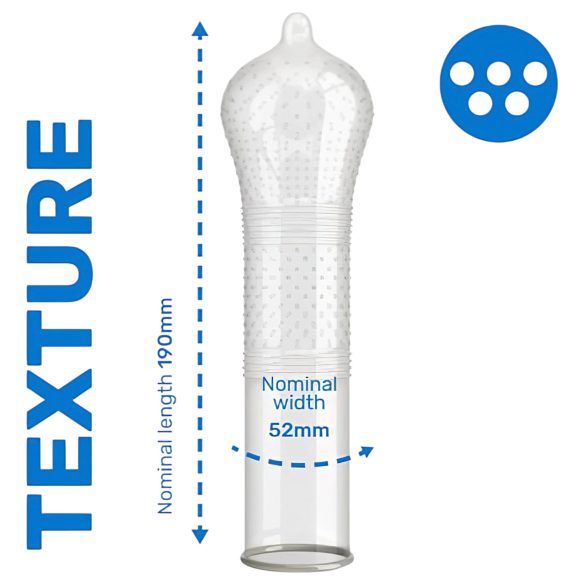 Pasante - презервативи с релеф и точки - 12 броя