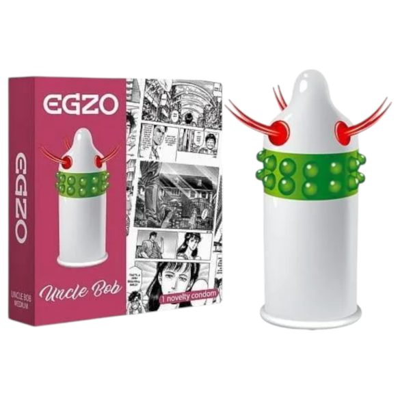 Egzo Чичо Боб – презерватив с шипчета и пипала (1бр.)