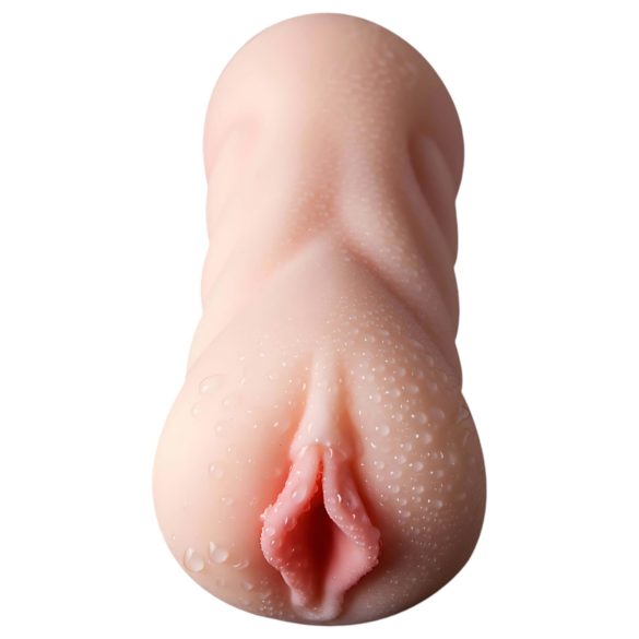 Lonely - мастурбатор 2 в 1 вагина и уста - натурален цвят