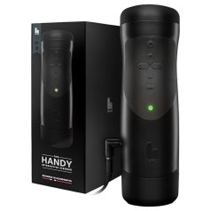   The Handy 1.1 - умен, мрежови VR мастурбатор (черен)