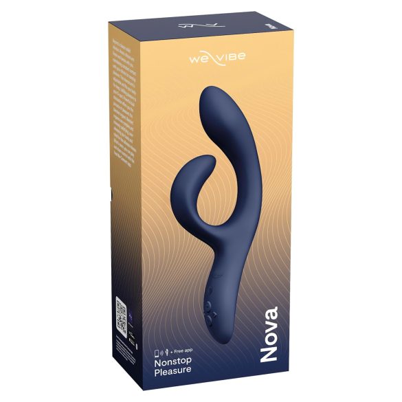 We-Vibe Nova 2 - акумулаторен, умен вибратор с клиторна ръкохватка (син)